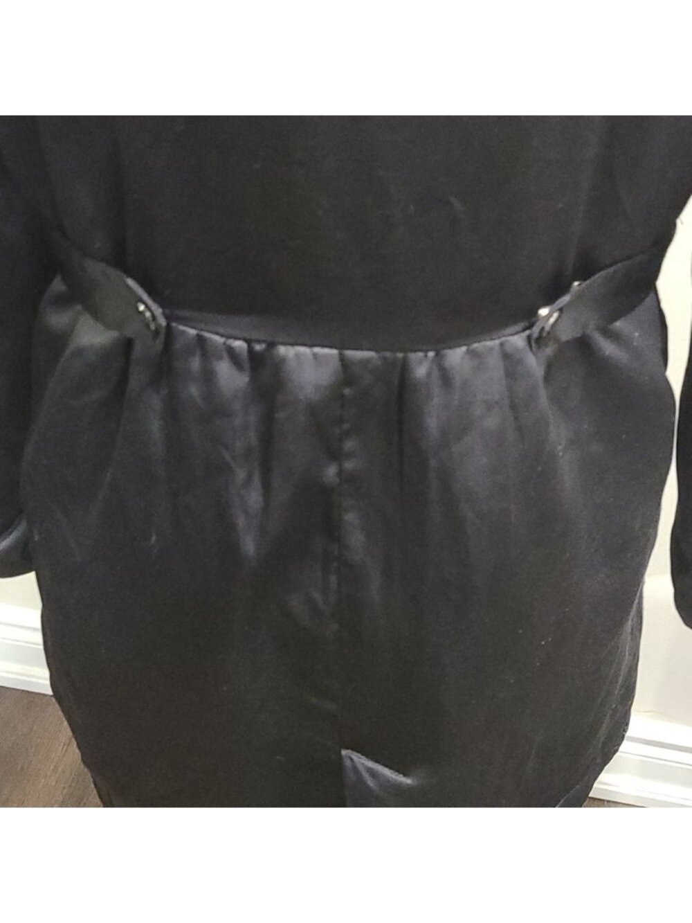 Bebe Black satin feel jacket - Picture 8 of 12